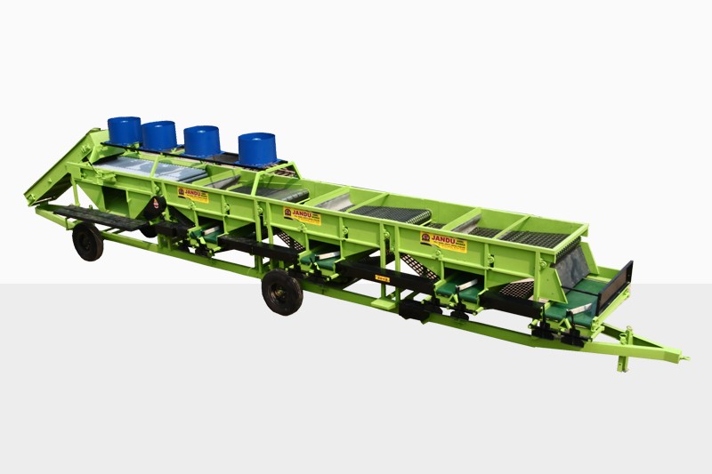 Mobile Potato Grader | Fertilizer Spreader | Automatic Potato Bed ...