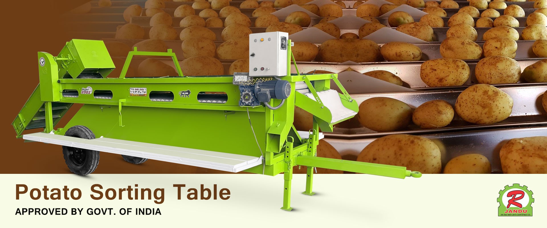 Potato Sorting Table Slide